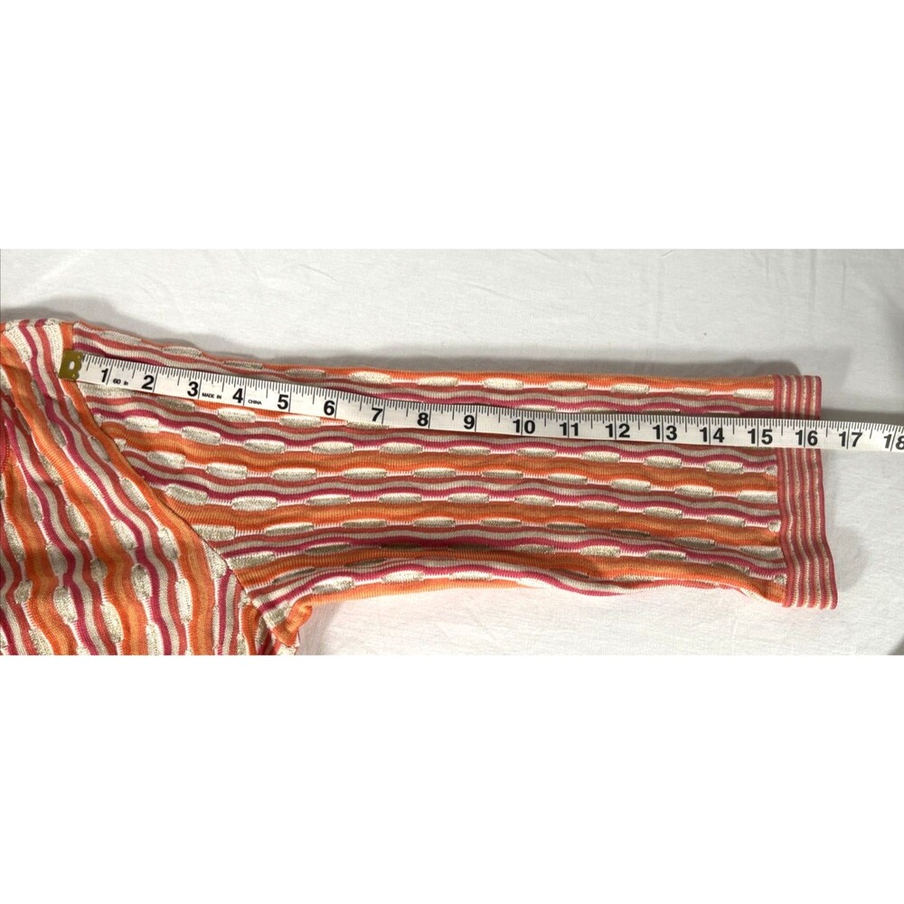 Sigrid Olsen Cardigan Button Front Size Medium Si… - image 8